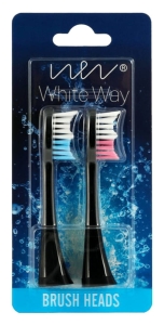 Końcówki do szczoteczki sonicznej WW-Sonic, czarne